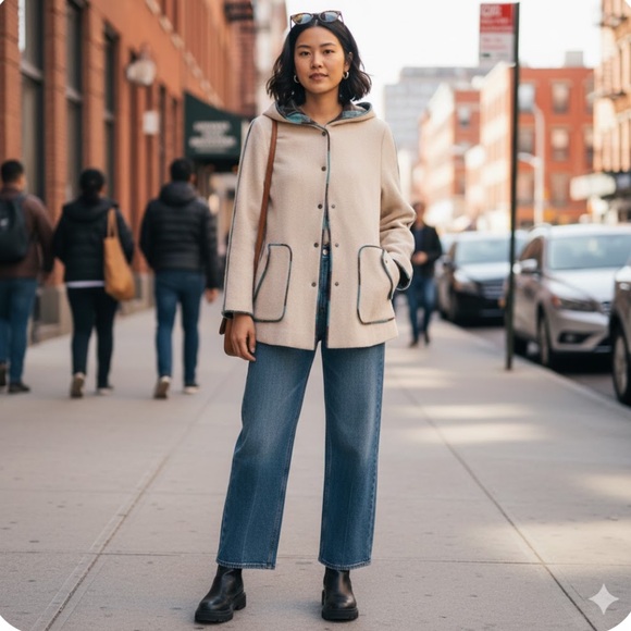 Beige jacket - Picture 3 of 12